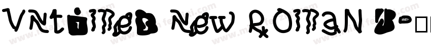 VNtimes New Roman B字体转换